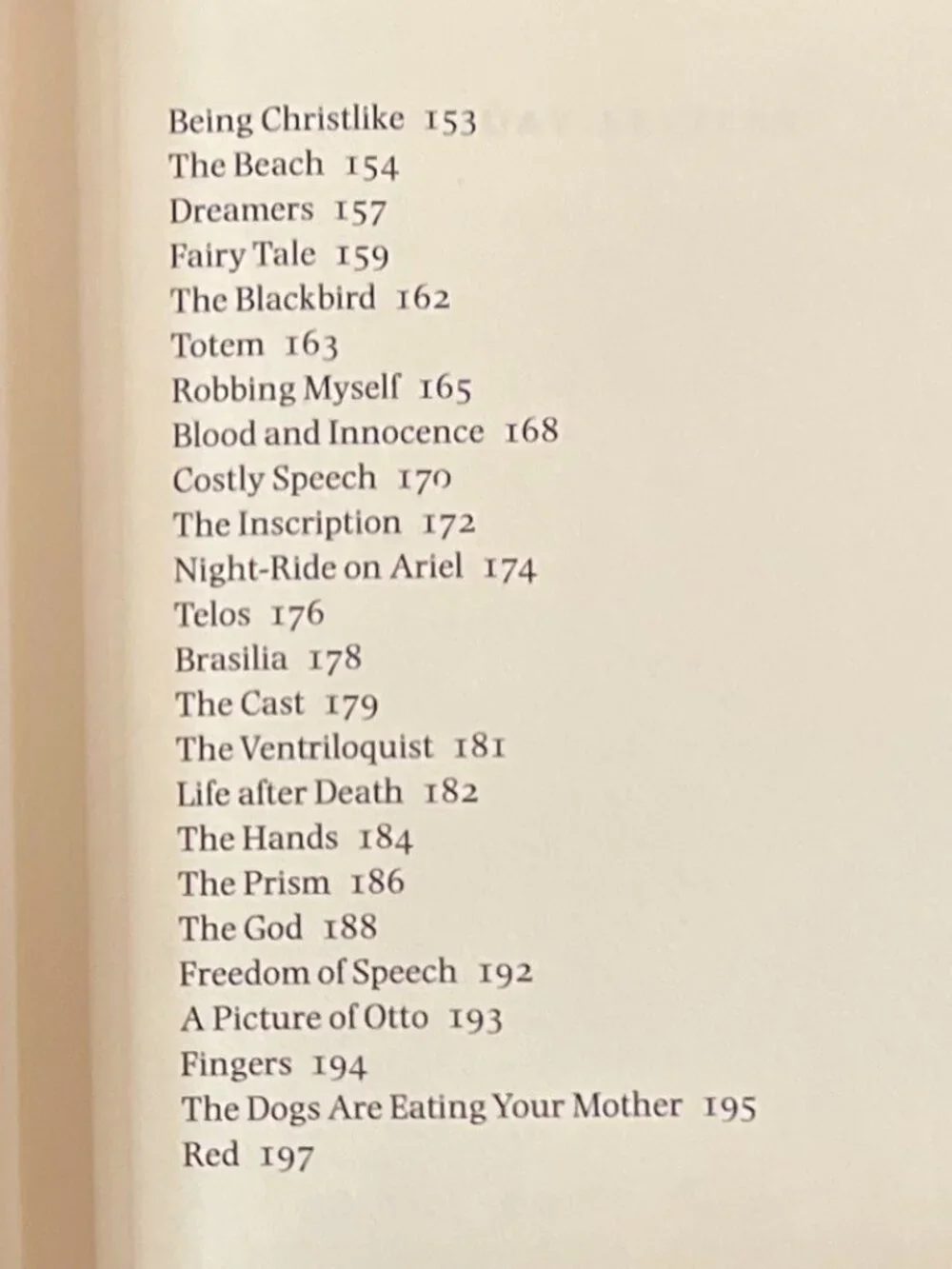 Ted Hughes Birthday Letters